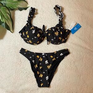 Cupshe Floral Bikini Set